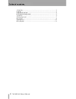 Preview for 4 page of Tascam VL-X5 Owner'S Manual