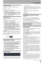 Preview for 35 page of Tascam X-48MKII Owner'S Manual