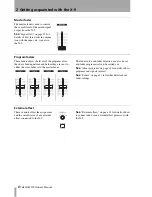 Preview for 8 page of Tascam X-9 Owner'S Manual