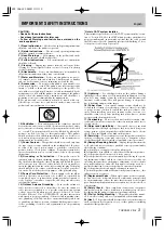 Preview for 3 page of Tascam XS-3 Owner'S Manual