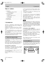 Preview for 4 page of Tascam XS-3 Owner'S Manual