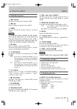 Preview for 23 page of Tascam XS-3 Owner'S Manual