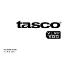 Preview for 1 page of Tasco VLRF 600 User Manual