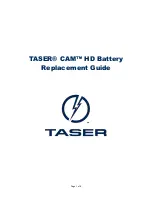 Taser TASER CAM Replacement Manual preview