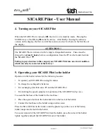 Preview for 6 page of Tash SICARE Pilot User Manual