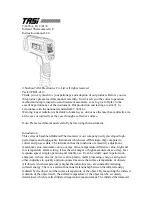 Preview for 1 page of TASI TA603A Instruction Manual