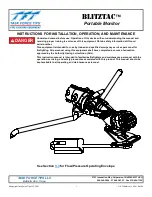 Task Force Tips BLITZTAC Portable Monitor Instructions For Installation, Operation And Maintenance предпросмотр