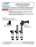 Task Force Tips Extend-A-Gun RC3 Instruction For Safe Installation, Operation, And Maintenance preview