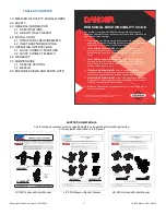 Preview for 2 page of Task Force Tips LIY-250 Instructions For Installation, Operation And Maintenance