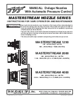 Preview for 1 page of Task Force Tips MASTERSTREAM 1250 Instructions For Safe Operation And Maintenance