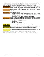 Preview for 4 page of Task Force Tips MASTERSTREAM 1250S Instructions For Installation, Safe Operation And Maintenance