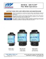 Task Force Tips SHO-FLOW 1 Instructions For Safe Operation And Maintenance preview