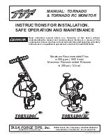 Task Force Tips TORNADO Instructions For Installation, Safe Operation And Maintenance предпросмотр