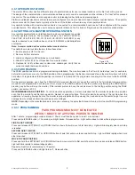 Preview for 9 page of Task Force Tips YE-RF-900 Instructions For Installation, Safe Operation And Maintenance