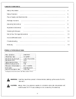 Preview for 2 page of Task Force TF1600 Instructions Manual