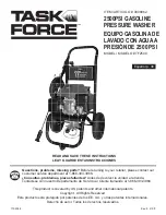 Task Force TF2500 User Manual preview
