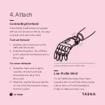 Preview for 6 page of TASKA Prosthetics Hand V1.1 Quick Start Manual