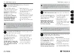 Preview for 30 page of TASKA CX Hand User Manual