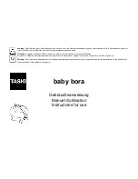 Taski BABY BORA Instructions For Use Manual preview