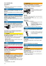 Preview for 114 page of Taski Diversey swingo 4000 Manual