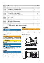 Preview for 215 page of Taski Diversey swingo 4000 Manual