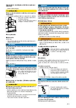 Preview for 221 page of Taski Diversey swingo 4000 Manual