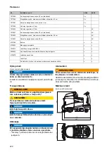 Preview for 230 page of Taski Diversey swingo 4000 Manual