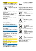 Preview for 285 page of Taski Diversey swingo 4000 Manual