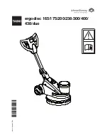 Preview for 1 page of Taski ergodisc 165 Instructions Of Use