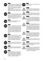 Preview for 206 page of Taski jet 38 Instructions Of Use