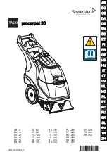 Preview for 1 page of Taski procarpet 30 Instructions Of Use