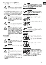 Предварительный просмотр 23 страницы Taski swingo 2500 Instructions For Use Manual