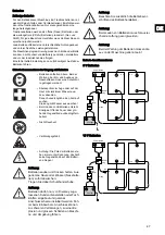 Предварительный просмотр 49 страницы Taski swingo 2500 Instructions For Use Manual