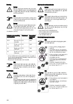 Предварительный просмотр 226 страницы Taski swingo 2500 Instructions For Use Manual