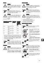 Предварительный просмотр 269 страницы Taski swingo 2500 Instructions For Use Manual