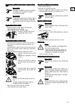 Preview for 47 page of Taski swingo 4000 Instructions For Use Manual