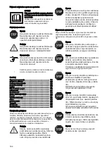 Preview for 186 page of Taski swingo 4000 Instructions For Use Manual