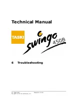 Предварительный просмотр 42 страницы Taski Swingo 450B Technical Manual