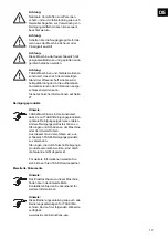 Preview for 19 page of Taski swingoBot 2000 Safety Instruction