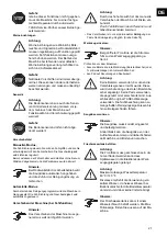 Preview for 23 page of Taski swingoBot 2000 Safety Instruction