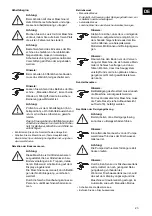 Preview for 25 page of Taski swingoBot 2000 Safety Instruction