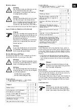 Preview for 27 page of Taski swingoBot 2000 Safety Instruction