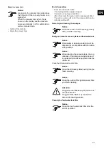 Preview for 39 page of Taski swingoBot 2000 Safety Instruction