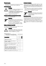 Preview for 128 page of Taski vacumat 12 Instructions Of Use