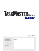 Preview for 16 page of TASKMASTER TOOLS TM-CUT85CU Instruction Manual