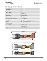 Preview for 8 page of TASKMASTER TB-6W0500-I Instruction Manual