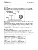 Preview for 12 page of TASKMASTER TB-6W0500-I Instruction Manual