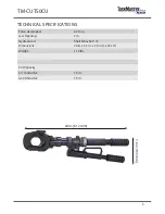 Preview for 5 page of TASKMASTER TM-CUT50CU Instruction Manual