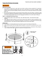 Предварительный просмотр 26 страницы Tasman Sports 42847113 Assembly, Installation, Care, Maintenance, And Use Instructions