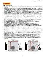 Preview for 7 page of Tasman Sports TR-0126-08 Assembly, Installation, Care, Maintenance, And Use Instructions